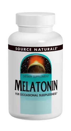 Source Naturals melatonina 5 mg, menta, 200 tabletas