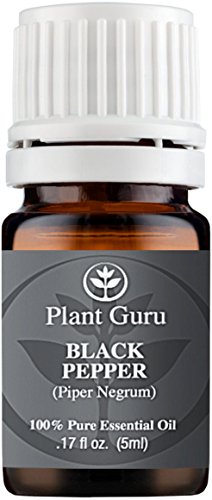 Aceite esencial de pimienta negra. (Piper Nigrum) 5 ml. 100% puro, sin diluir, terapéutica grado.