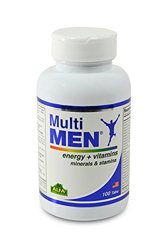 Varios hombres 100 tabletas - suplemento dietético - vitaminas &amp; minerales - hierbas - aminoácidos - antioxidantes