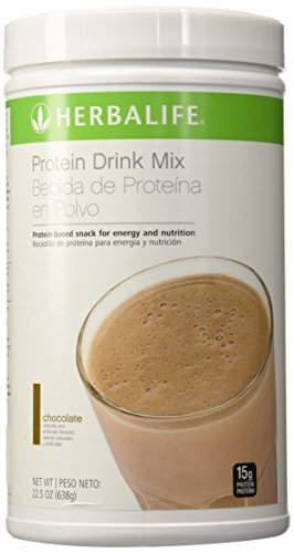 Herbalife - proteína bebida mezcla Chocolate 638g frasco