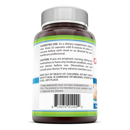 Pure Naturals Bloqueador de carbohidratos Cápsulas 1200 mg 90 Count