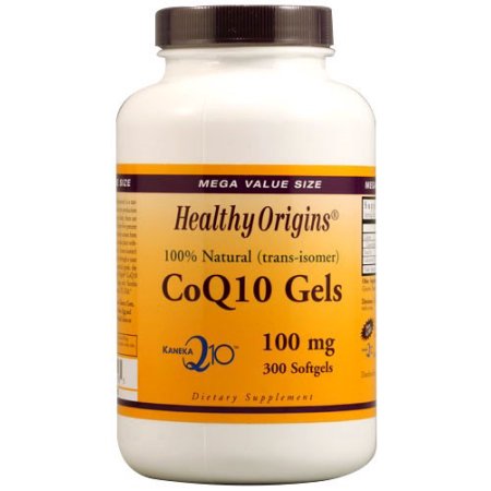 Healthy Origins CoQ10 Gels 100 mg - 300 Softgels