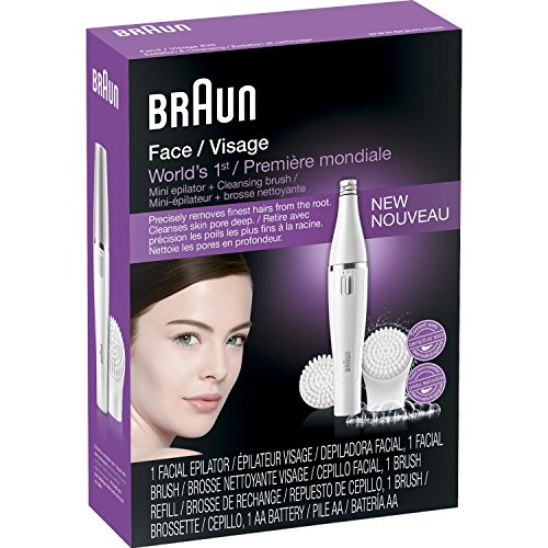 Braun depiladora Facial y limpieza cepillo con cepillo Extra relleno Facial