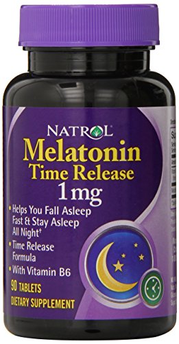 Natrol melatonina 1mg comprimidos de liberación, de tiempo 90-Conde