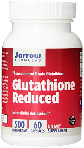 Jarrow Formulas reducción glutatión, apoya la salud del hígado, 500 mg, 60 Caps vegetales