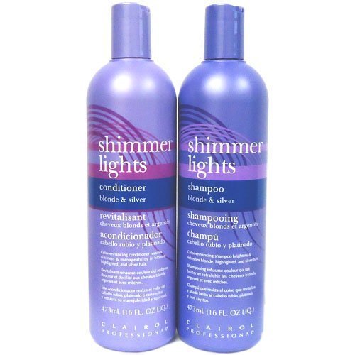 Reflejo de Clairol luces 16 oz Shampoo + acondicionador 16 oz (Combo oferta)