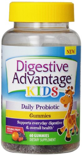 Ventajas digestivas probioticos - diario de probióticos de gomitas para niños, cuenta 60