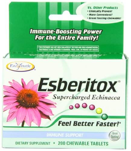Terapia enzimática Esberitox tabletas masticables, 200 tabletas