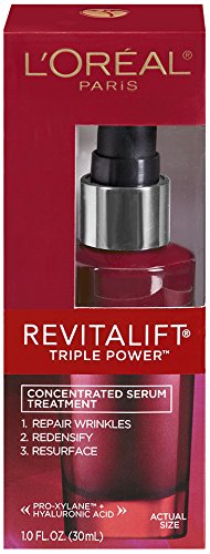 L ' Oreal Paris Revitalift Triple poder concentrado suero tratamiento para todo tipo de piel, 1 onza líquida