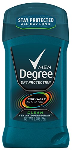 Grado hombres antitranspirante y desodorante, limpia 2,7 onzas (paquete de 6)