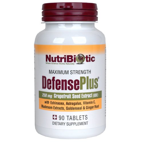 Nutribiotic Defenseplus tabletas, 250 mg, cuenta 90