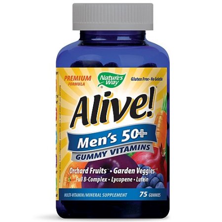 Nature's Way ¡Viva- Hombres 50- Gummy vitaminas 75 Ct