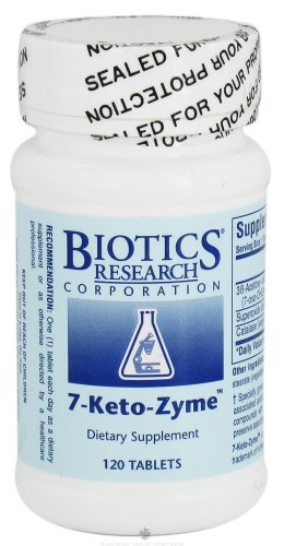Biotics Research 7-Keto-Zyme - 120 tabletas