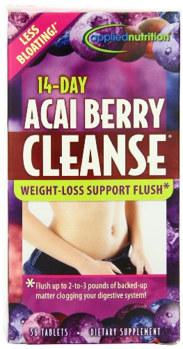 Nutrición aplicada 14 días Acai Berry Cleanse 56-Conde botella