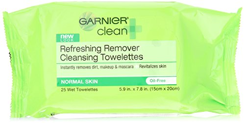 Limpiador de Garnier Skincare la toallita de limpieza refrescante de removedor
