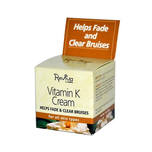 Reviva Labs crema de vitamina K, para todo tipo de piel, 1,5 onzas