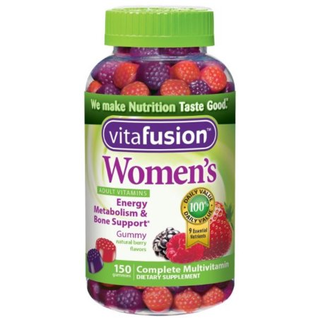 de Vitafusion mujeres diario de multivitaminas gomoso de 150 ea (Pack de 2)