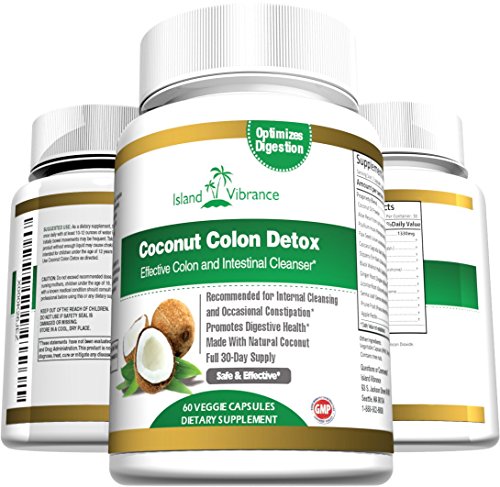 Coco Colon Detox suplemento Super fórmula para limpieza y pérdida de peso - mejor todos limpiador digestivo diario Natural y desintoxicante para el mantenimiento y Flushing de impurezas y toxinas - 60 cápsulas vegetales