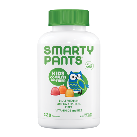 Smarty Pants Kids fibra Gummies completas multi vitamina 120 CT