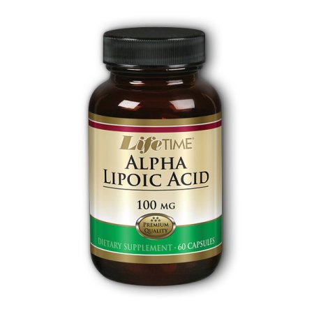 El ácido alfa lipoico 100 mg de calidad farmacéutica Lifetime 60 Caps