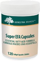 Super EFA cápsulas (120 caps) marca Genestra: Genestra