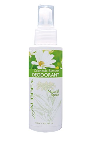 Flor de la caléndula de Aubrey Organics desodorante Spray 4 oz