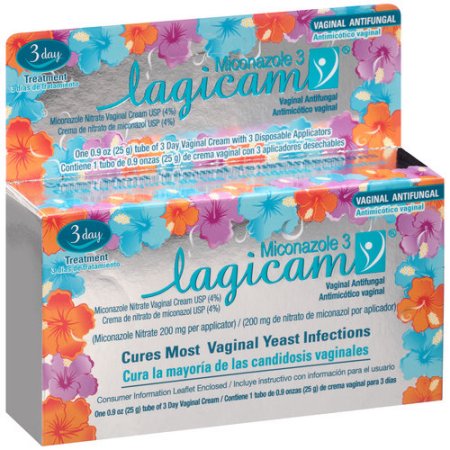  Miconazol 3 vaginal antifúngica Cream 200 mg 09 oz