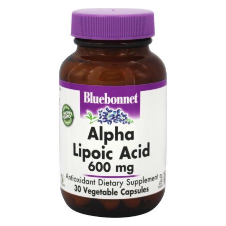 Bluebonnet Nutrition - ácido alfa lipoico 600 mg. - 30 vegetal cápsula (s)
