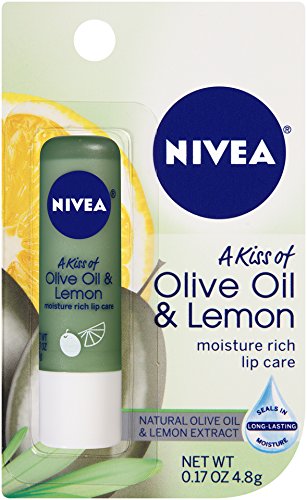 Nivea Lip Care un beso de oliva y limón cuidado de los labios (paquete de 6)