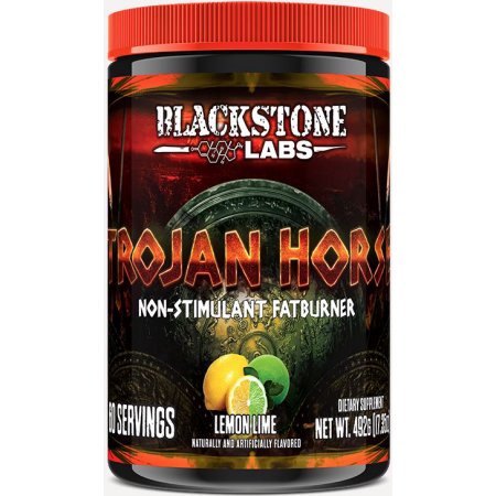Blackstone Trojan Horse el caballo de Troya Estimulante quemador de grasa de Lima Limón 60 porciones