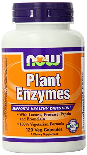 AHORA alimentos planta enzimas, 120 Vcaps