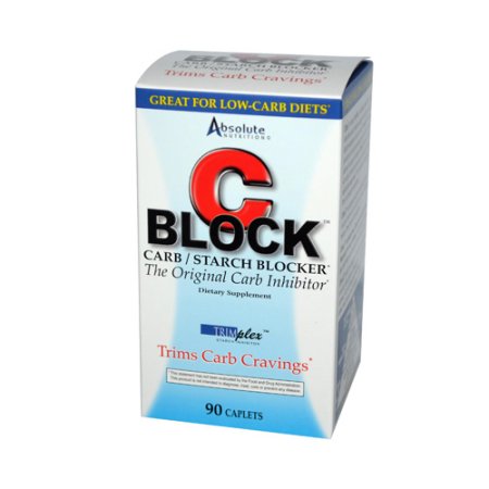 Absolute Nutrition C Block bloqueador de Carbohidrato y almidón 90 Caps