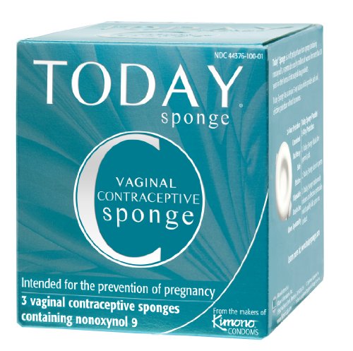 Hoy esponja Vaginal anticonceptivo, verde, 3 cuenta