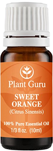 Aceite esencial de naranja dulce. 10 ml. 100% puro, sin diluir, terapéuticas grado.