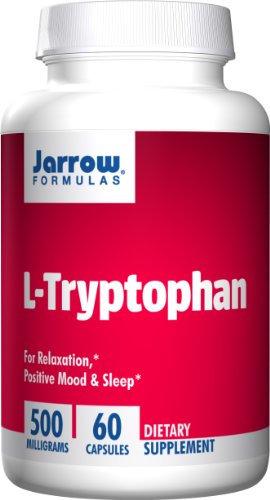 Jarrow Formulas L-triptófano TryptoPure, 500mg, 60 VCaps