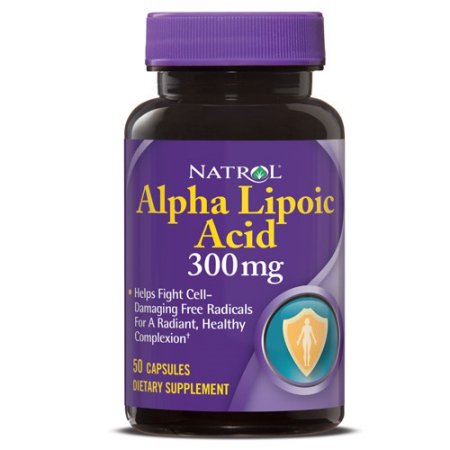 Natrol Ácido alfa lipoico 300mg Cápsulas 50 Ct