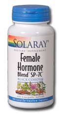 Solaray - hembra hormona mezcla Sp - 7c, 180 cápsulas