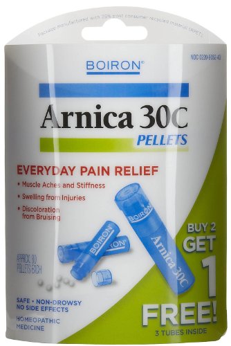 Boiron - árnica 30c dolor alivio pastillas comprar 2 obtener 1 gratis valor Pack 3 x 80 gránulos
