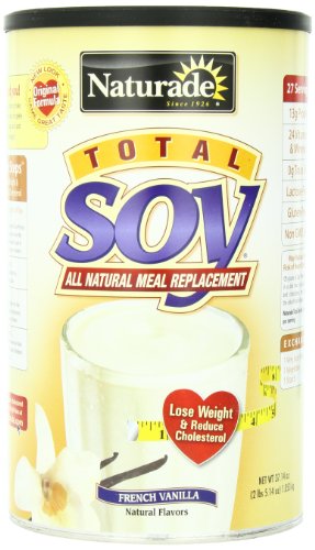 Naturade Total reemplazo de comidas de soya, vainilla francesa, oz 37,14 2 lb 5,14 oz 1053 g