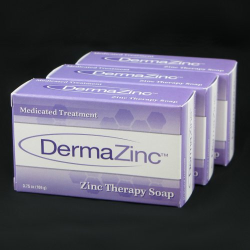 DermaZinc Zinc terapia 106g jabón - 3 Pack