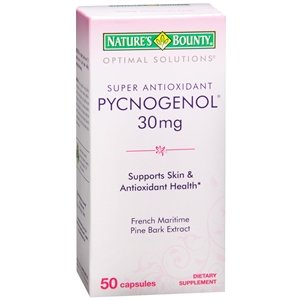 Las naturalezas Bounty soluciones óptimas Pycnogenol cápsulas, 30 mg, 50 cuenta