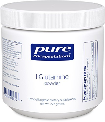 Puros encapsulados - L-glutamina polvo - 227g