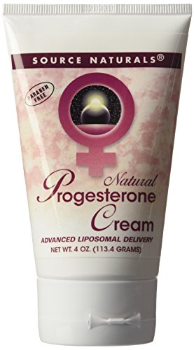 Crema de progesterona por Source Naturals (tubo de 4 oz)