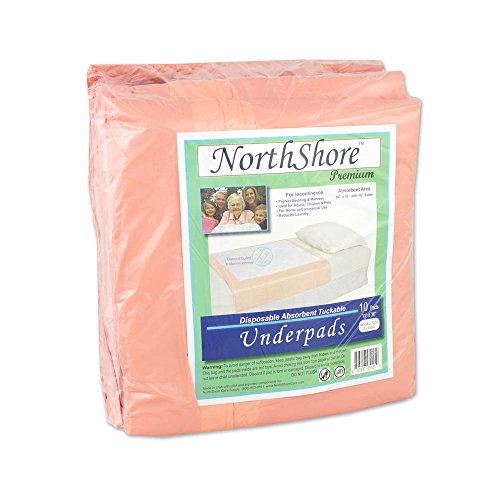 Protectores desechables Tuckable de NorthShore Premium, 50 oz, tamaño 30 x 36, paquete/10
