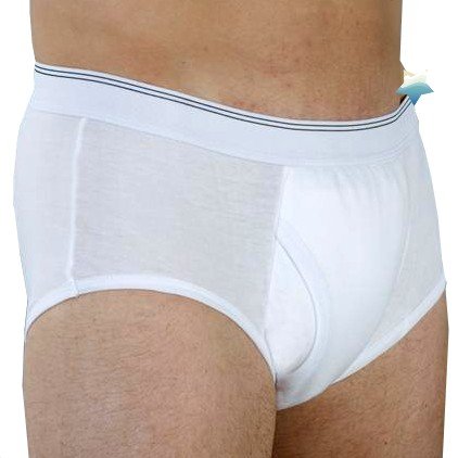 Super lavable incontinencia ropa interior breve grande blanco wearever varonil