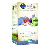Una de jardín de la vida mykind orgánicos los hombres vez al día, 30 tableta orgánico