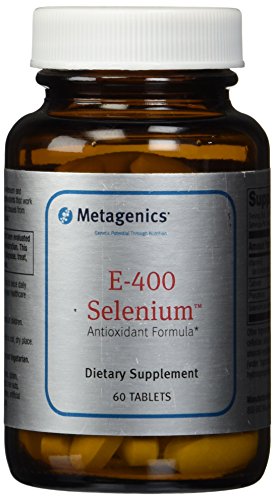 Metagenics - E-400 selenio - 60 comprimidos