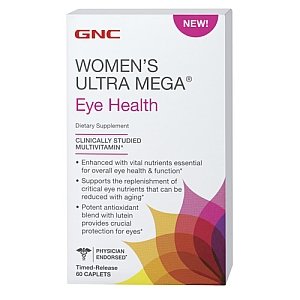 Ultra Mega ojo salud 60 cápsulas de la mujer GNC