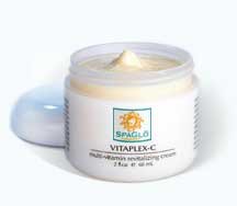 SpaGlo ® Vitaplex C (Crema Revitalizante) 2 oz - efectivamente proporciona un alisado, iluminación y tratamiento piel antioxidante, mientras que ayuda a estimular la protección de la piel contra la radiación UV y estrés ambiental.