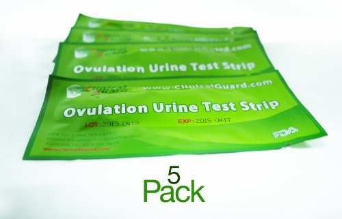 ClinicalGuard tiras de prueba de la ovulación, cuenta 5